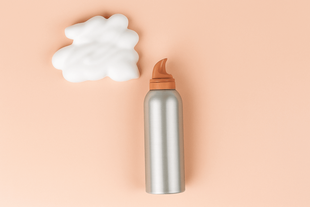 hair mousse spray cans