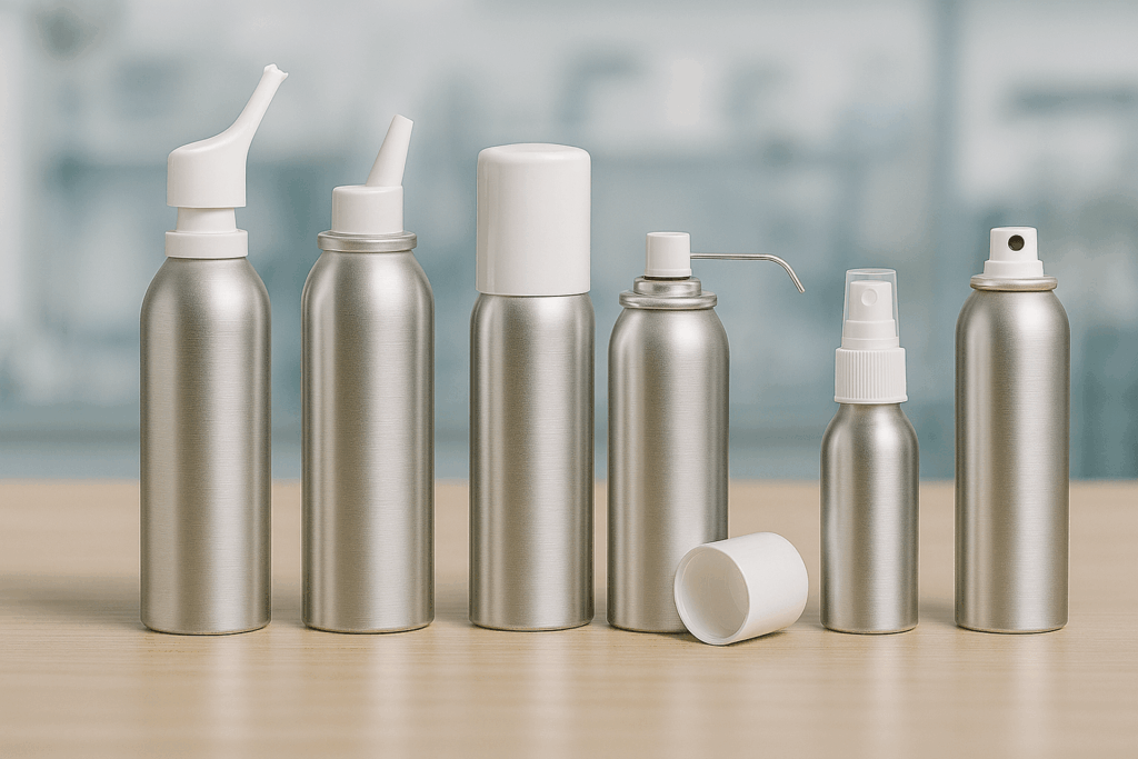 aluminium spray cans